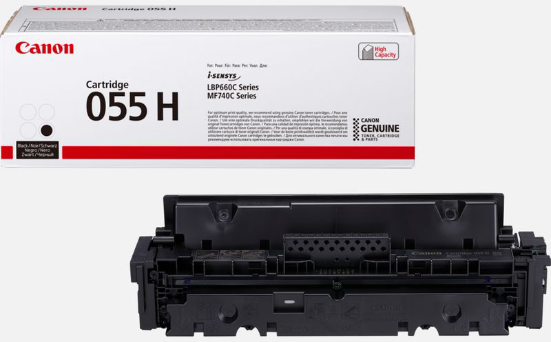 photo CANON Cartouche toner 055H noir 3020C002 LBP663/MF742 7600 pages