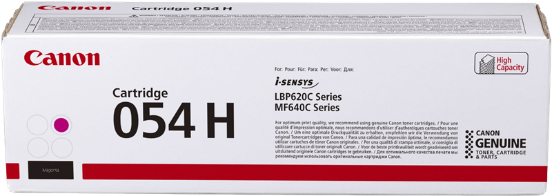 photo CANON Cartouche toner 054H magenta 3026C002 LBP621/MF641 2300 pages