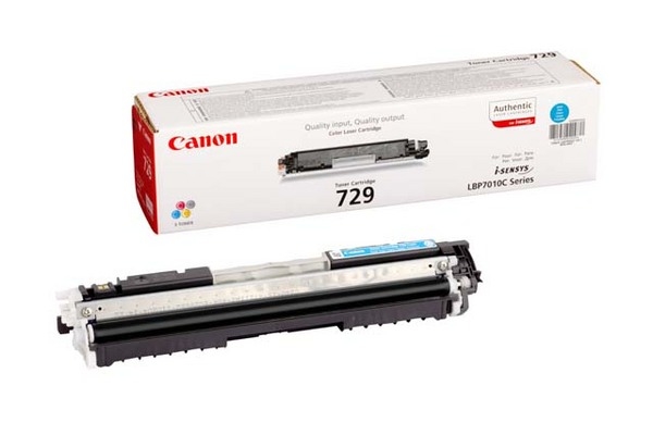 photo CANON Cartouche toner 729 cyan 4369B002 LBP 7010/7018C 1000 pages