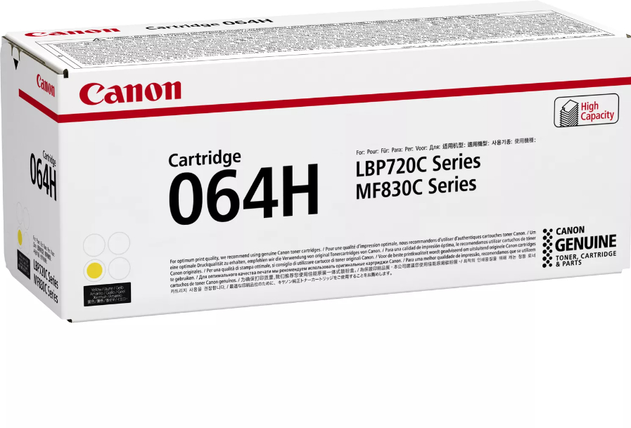 CANON Cartouche toner 064H yellow 4932C001 MF832CDW 10'400 pages