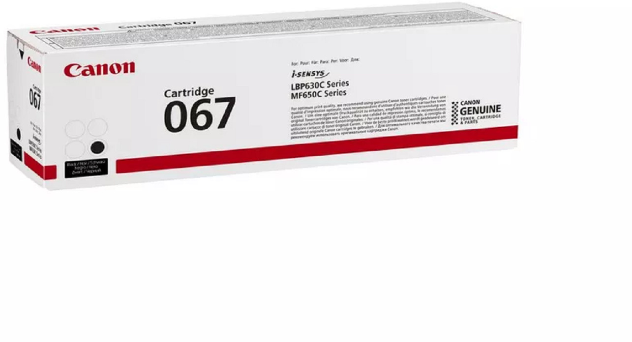 CANON Cartouche toner 067 noir 5102C002 LBP631Cw/633Cdw 1350 pages