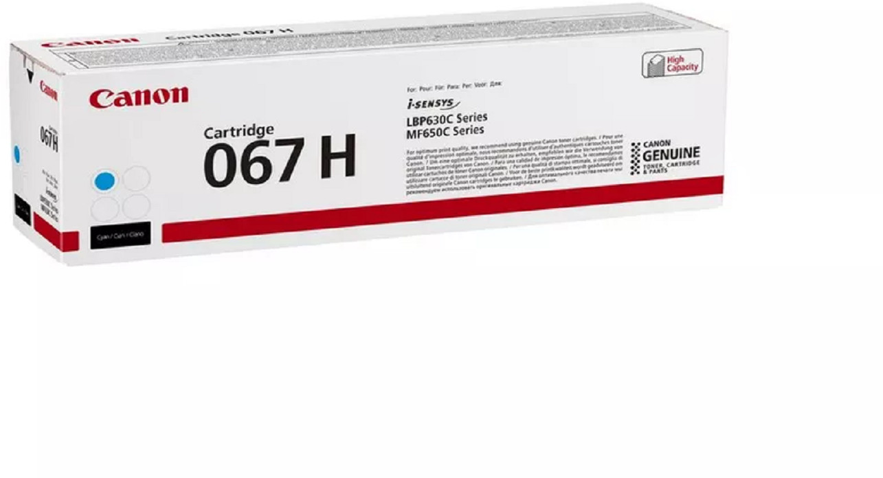 CANON Cartouche toner 067H cyan 5105C002 LBP631Cw/633Cdw 2350 pages