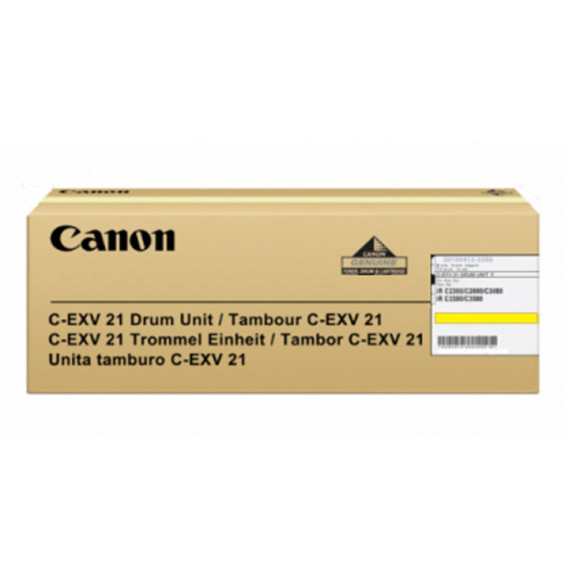 photo CANON Drum yellow C-EXV21Y IR C3380 53'000 p.