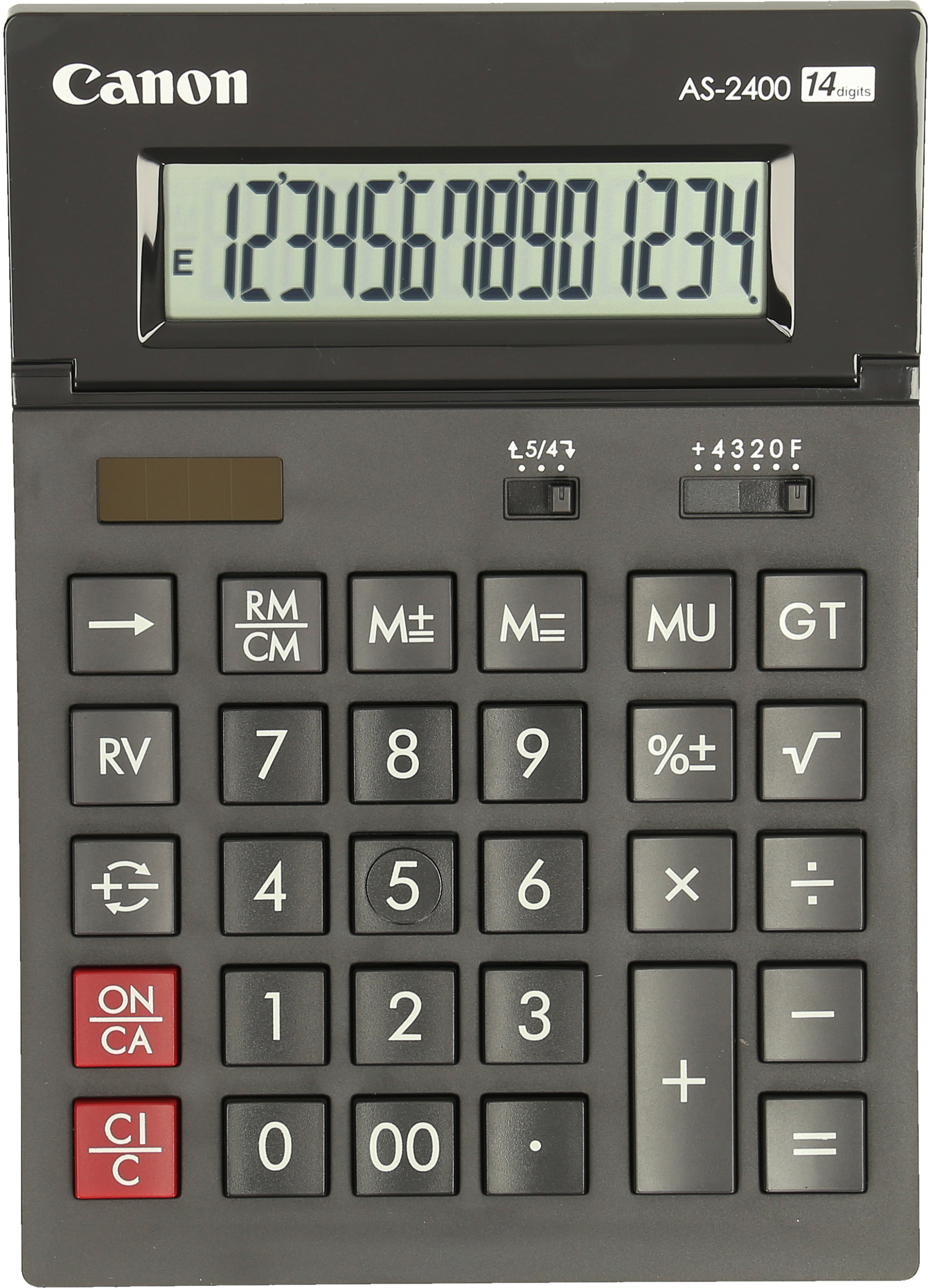 CANON Calculatrice de bureau CA-AS2400 14 chiffres 14 chiffres