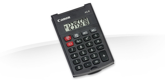CANON Calculatrice CA-AS8 8 chiffres