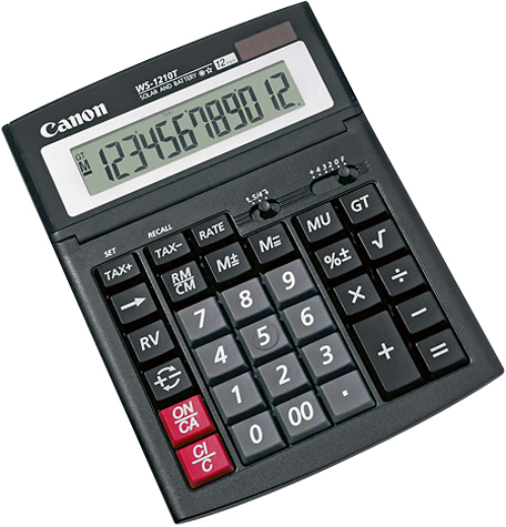 CANON Calculatrice de bureau CA-WS1210T 12 chiffres 12 chiffres