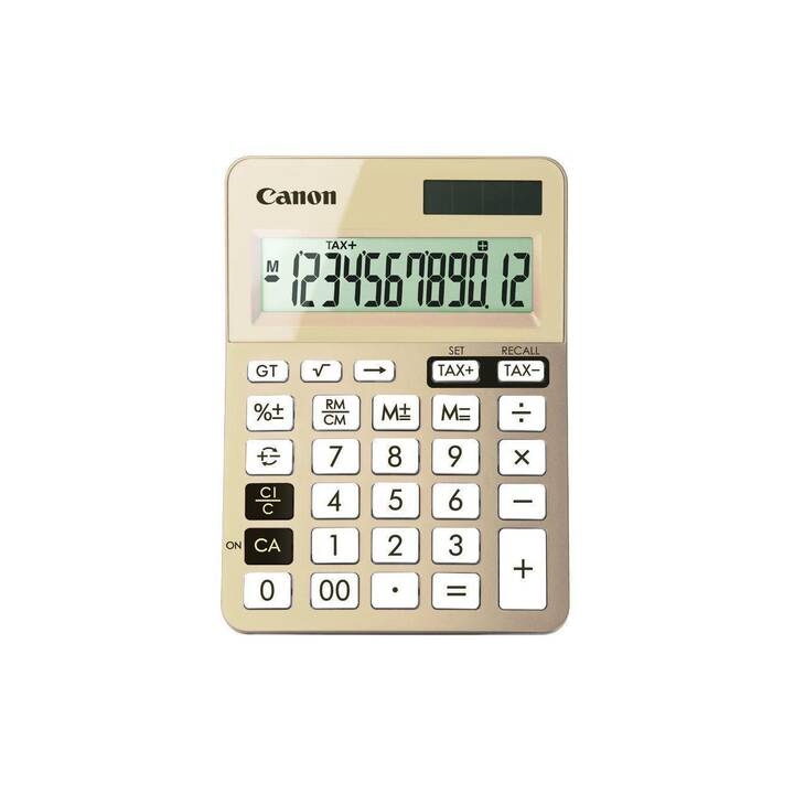 photo CANON Desk Calculator LS-123K CALS123KGL D gold