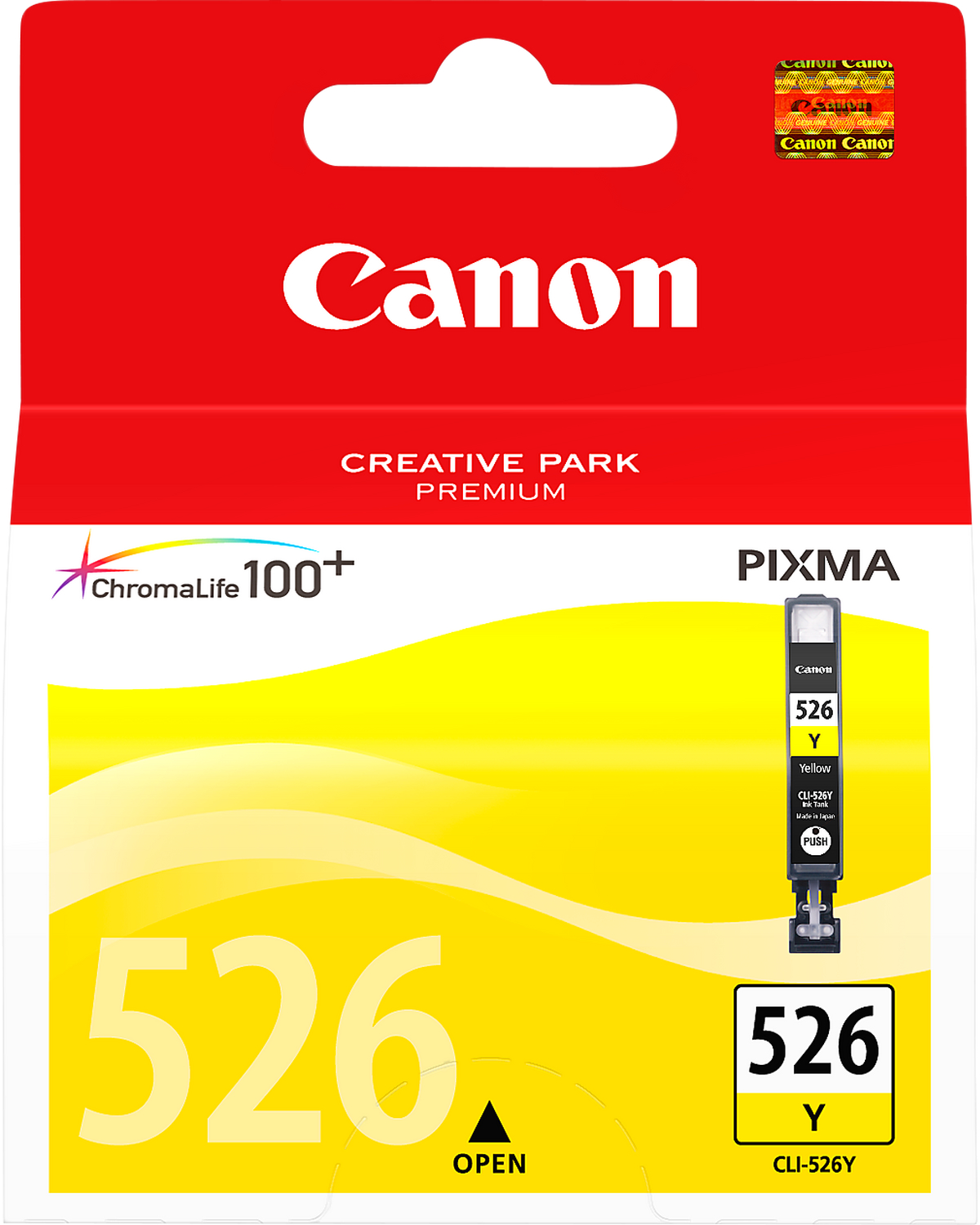 photo CANON Cartouche d'encre yellow CLI-526Y PIXMA iP 4850 9ml