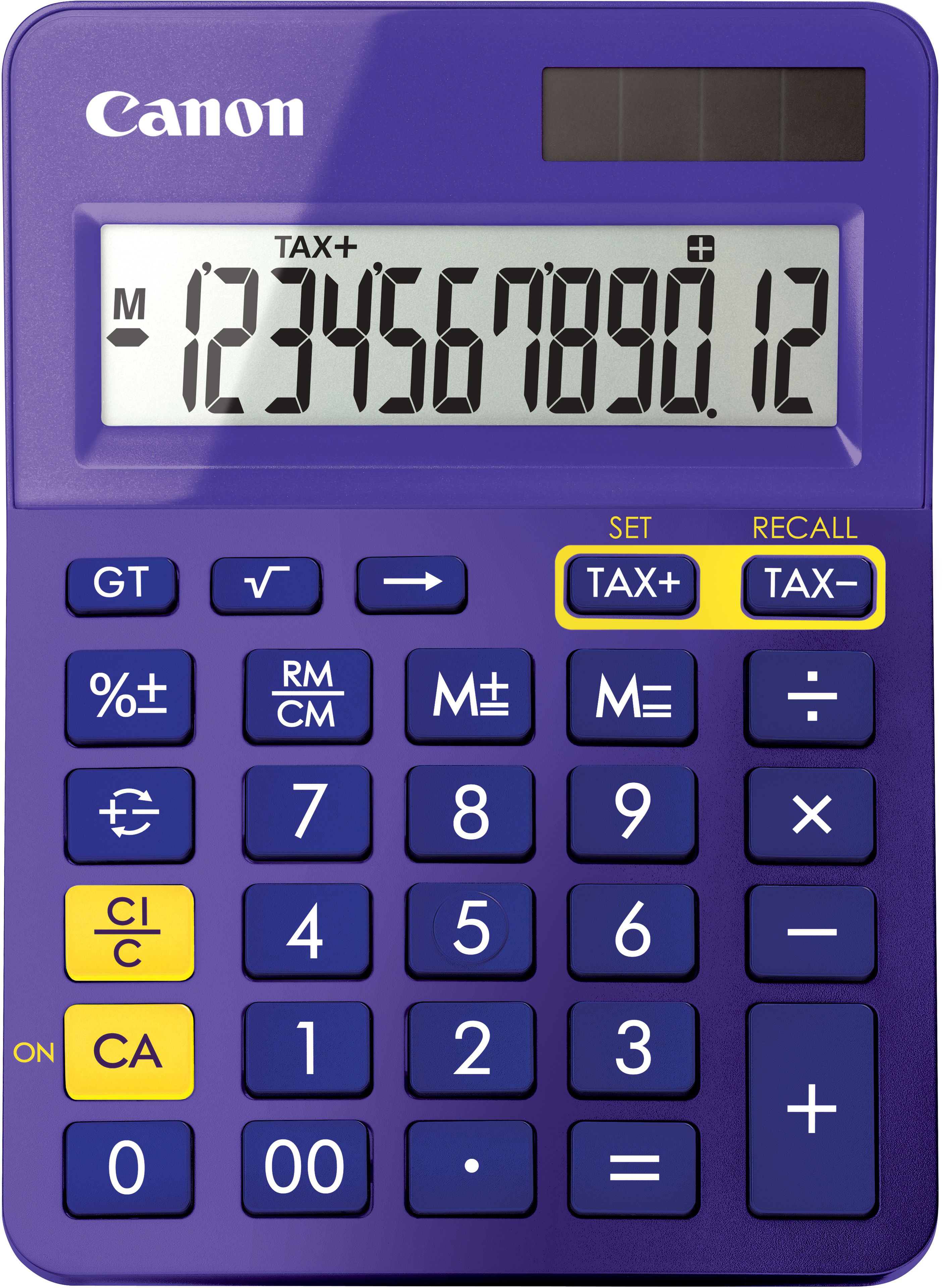 CANON Calculatrice de table LS-123K-MPP violet