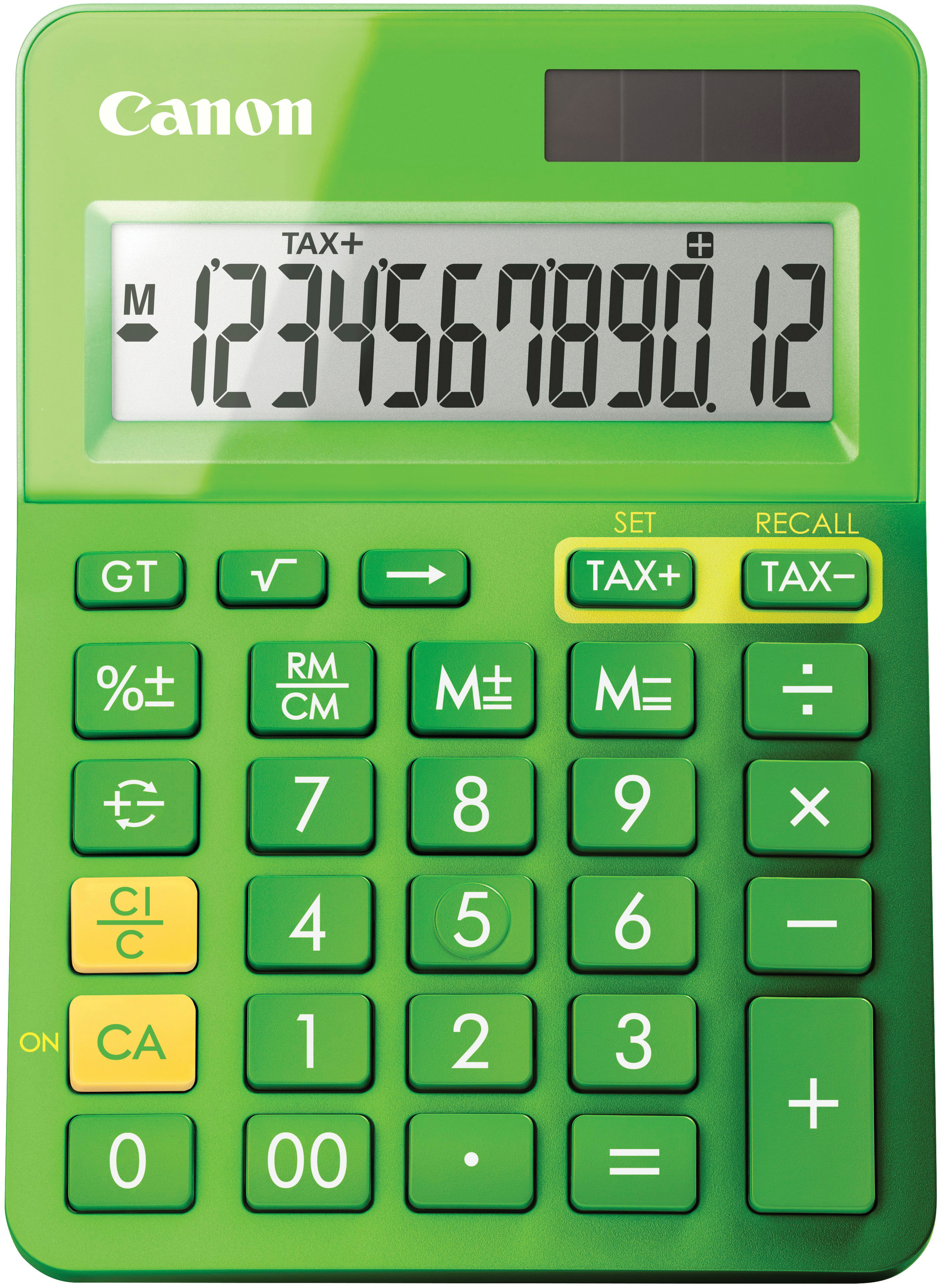 CANON Calculatrice de bureau LS123KMGR 12 chiffres vert 12 chiffres vert