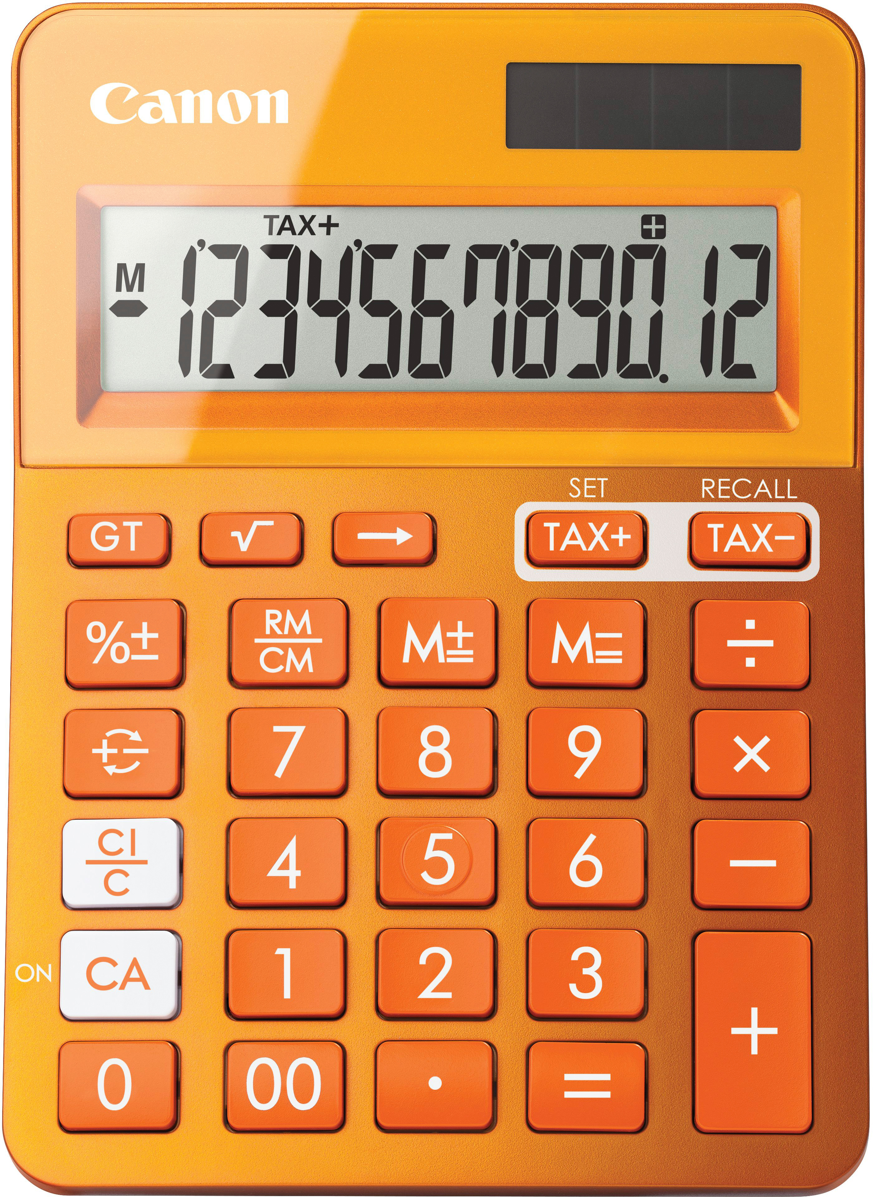 CANON Calculatrice de bureau LS123KMOR 12 chiffres orange 12 chiffres orange