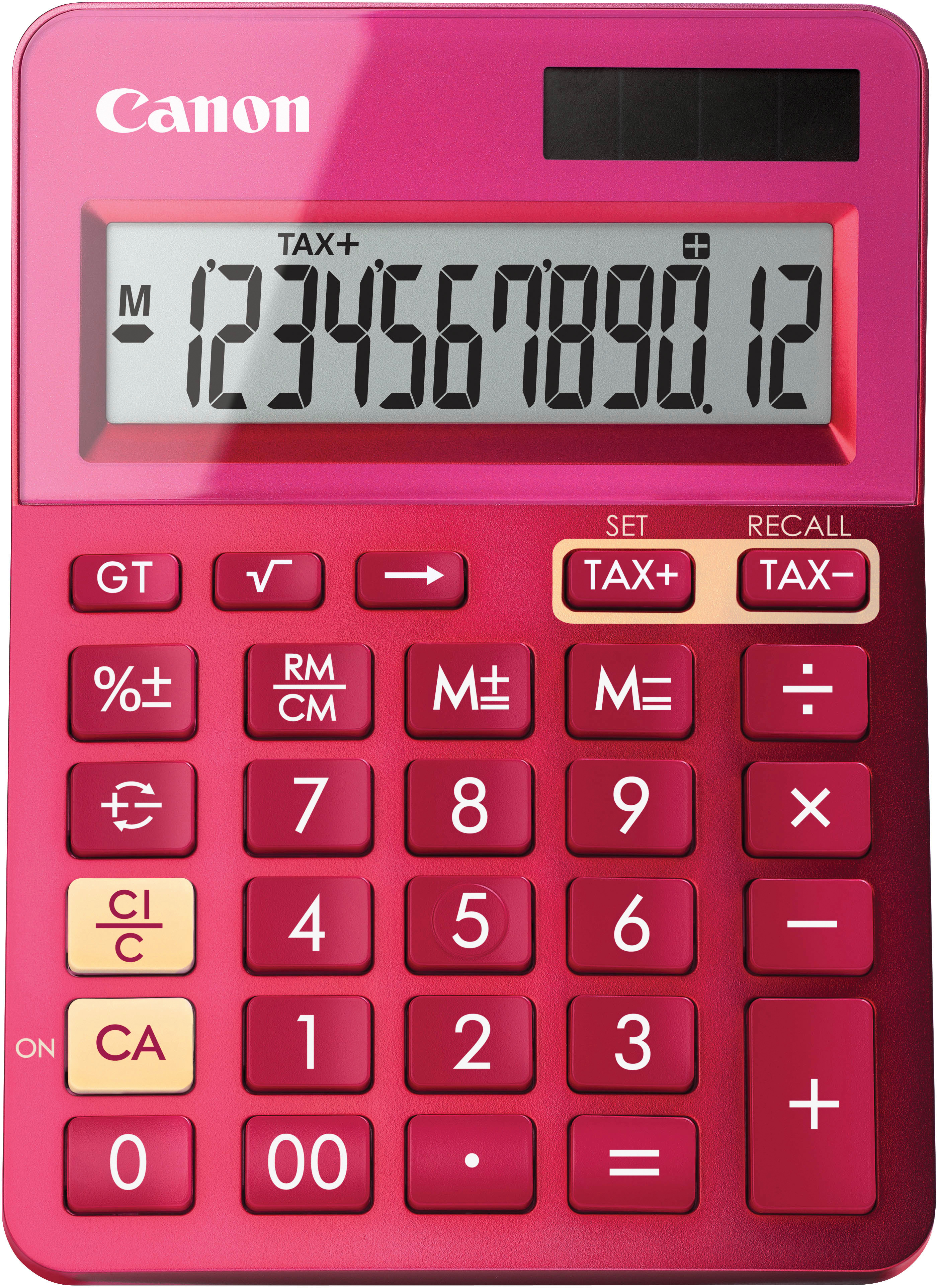 CANON Calculatrice de bureau LS123KMPK 12 chiffres pink 12 chiffres pink