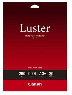 CANON Photo Paper Pro Luster A3+ LU101A3+ InkJet, 260g 20 feuilles