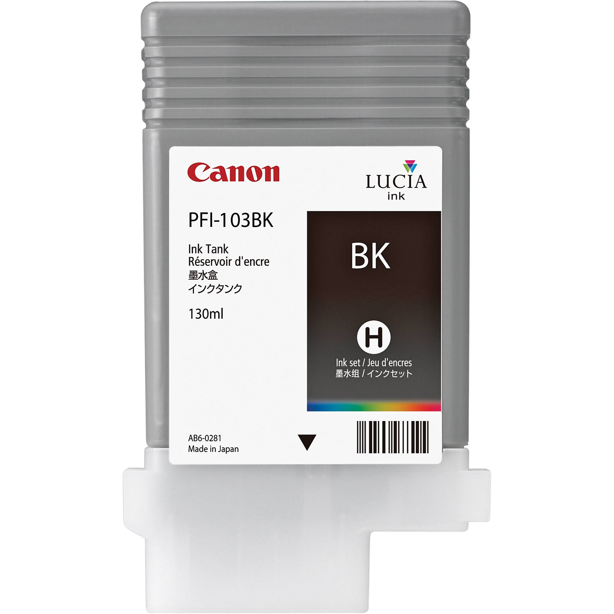 CANON Cartouche d'encre photo noir PFI-103BK iPF 6100 130ml
