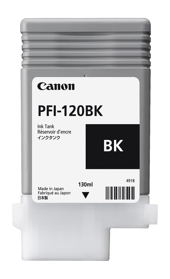 photo CANON Cartouche d'encre black PFI-120BK iPF TM 200/305 130ml