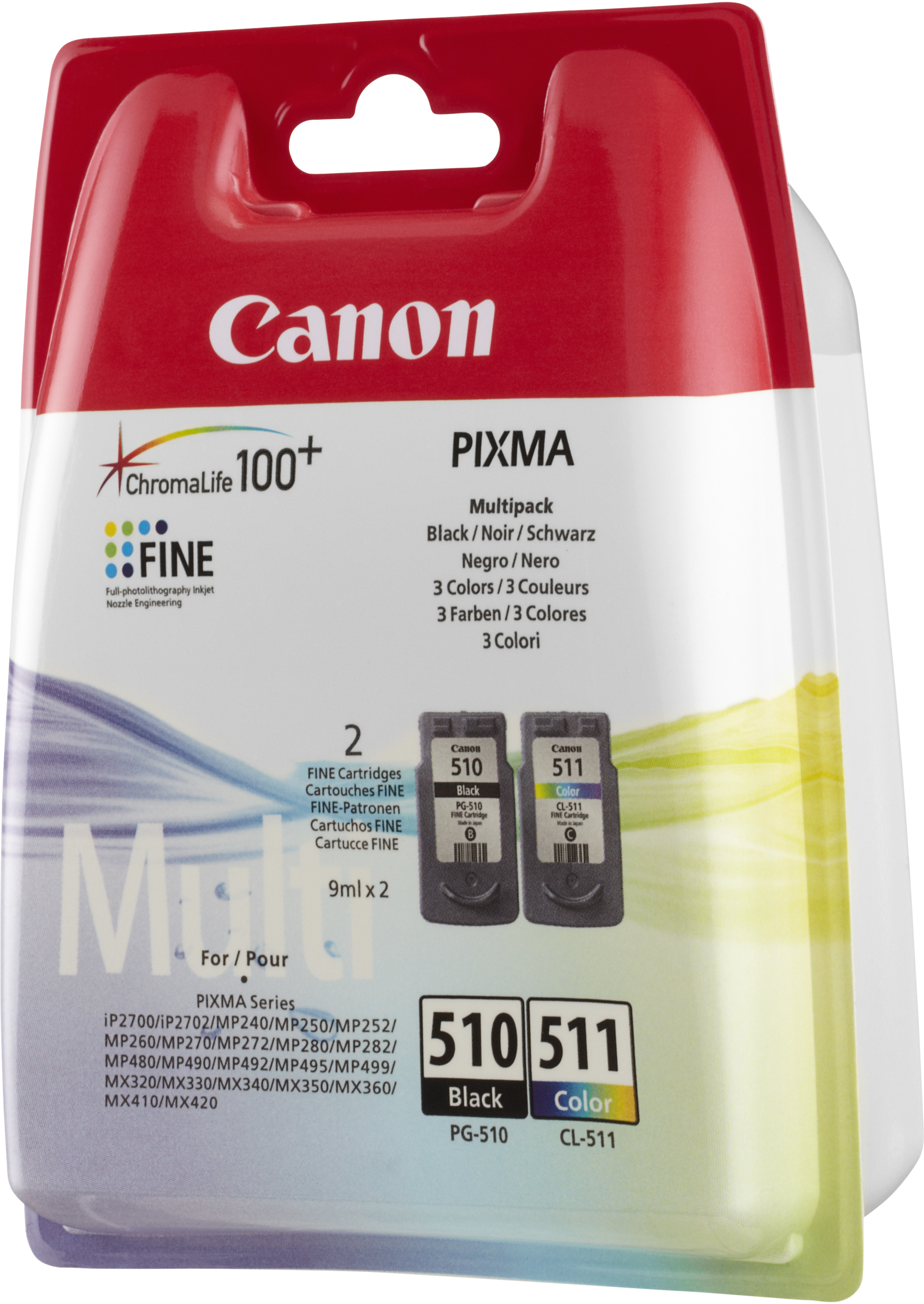 Canon Multipack PGCL510 black/color<br>