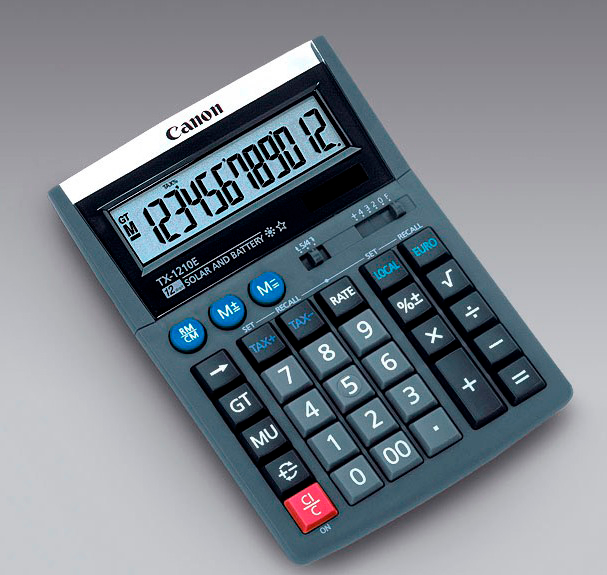 CANON Calculatrice de table TX1210E