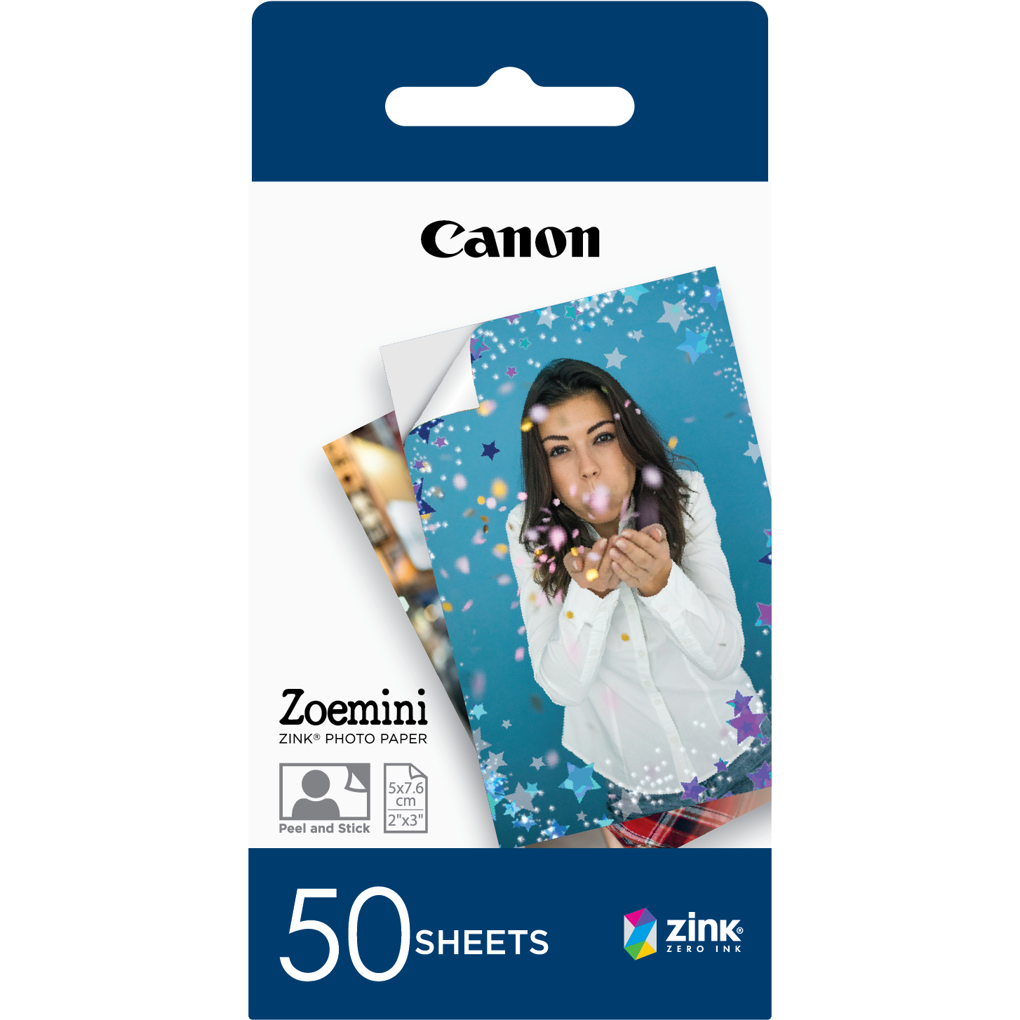 CANON ZINK Papier 50x75mm ZP-2030 50 feuilles