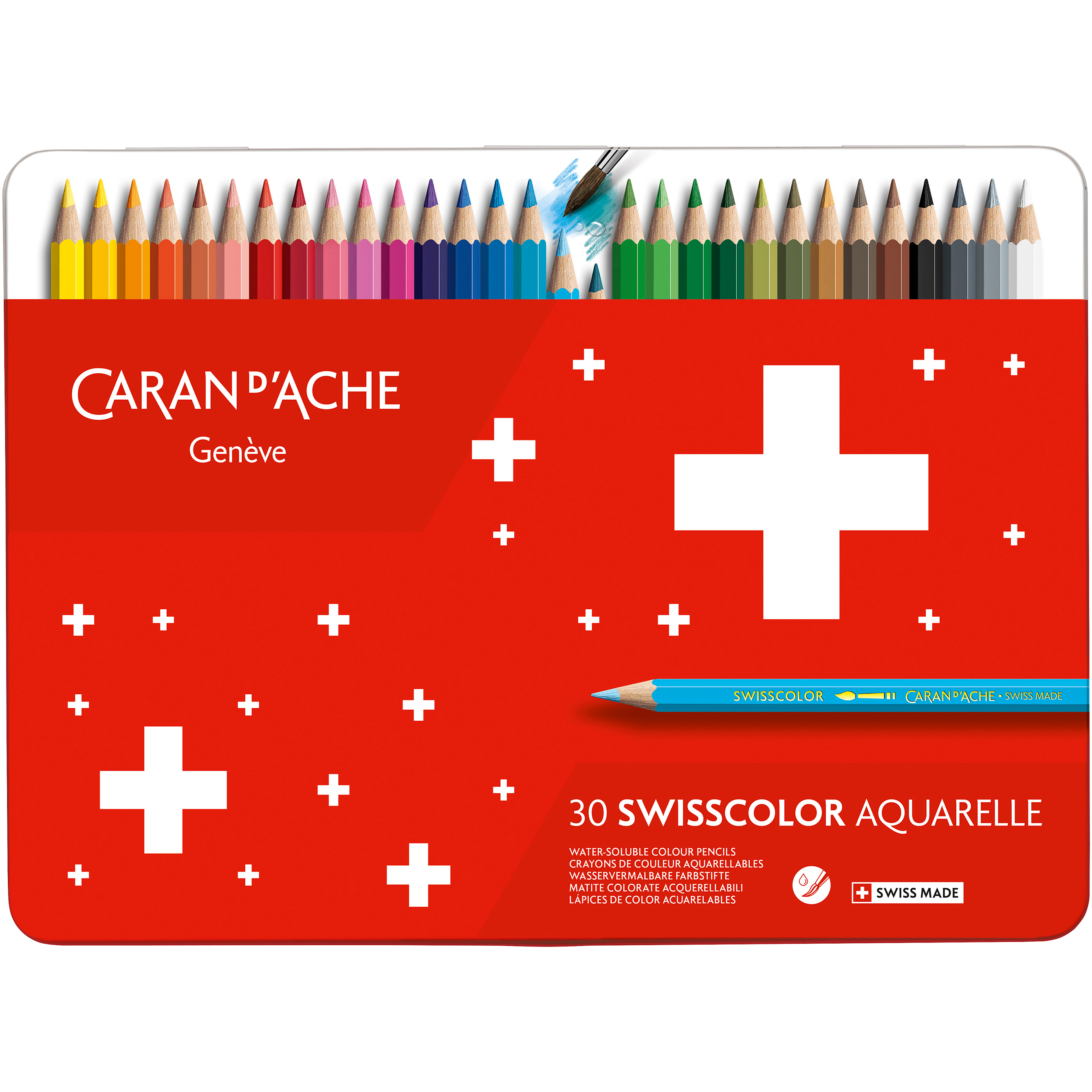 CARAN D'ACHE Crayon Swisscolor 1285.73 30 pcs. ass.