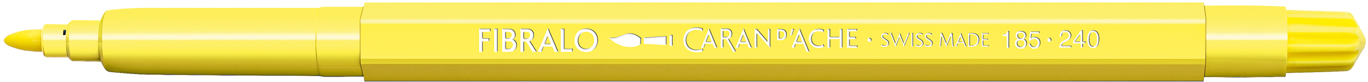 CARAN D'ACHE Stylo fibre Fibralo 185.240 jaune