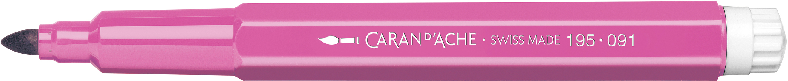 photo CARAN D'ACHE Stylo fibre Fancolor Maxi 195.350 pourpre