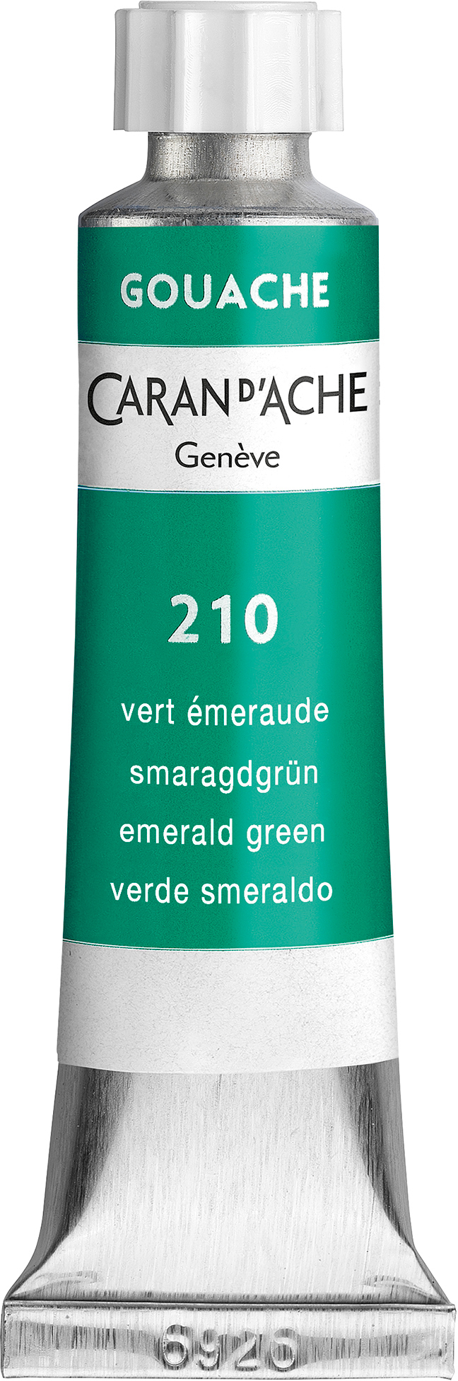 CARAN D'ACHE Couleur opaque Gouache 10ml 2001.210 smaragd