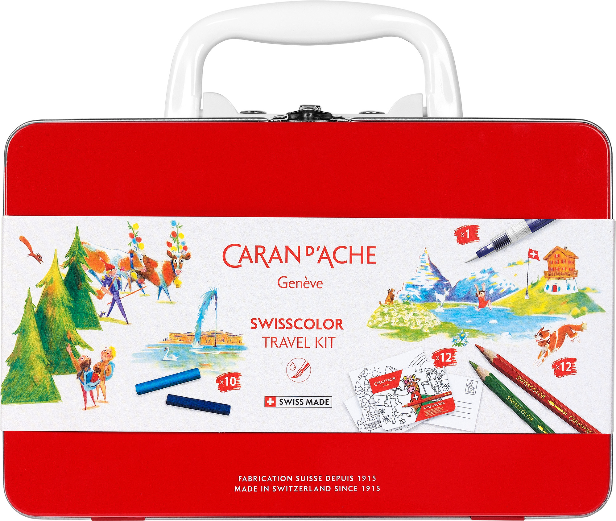CARAN D'ACHE Swisscolor Travel Kit 3000.223