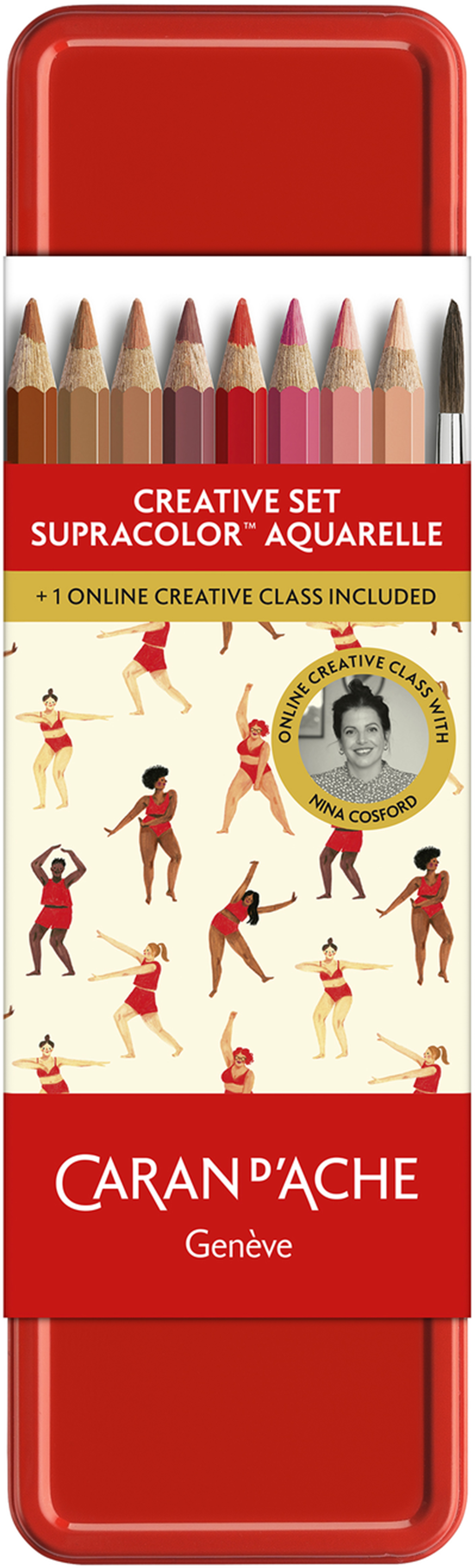 photo CARAN D'ACHE Set creativ Supracolor 3000.423 Nina Cosford 12 pièces