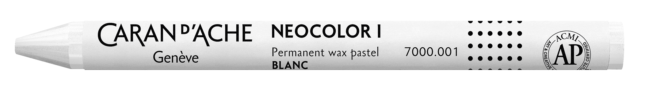 CARAN D'ACHE Crayons de cire Neocolor 1 7000.001 blanc blanc