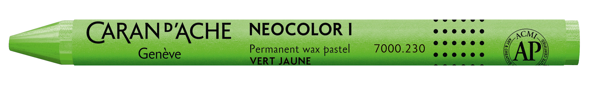 CARAN D'ACHE Crayons de cire Neocolor 1 7000.230 jaune-vert