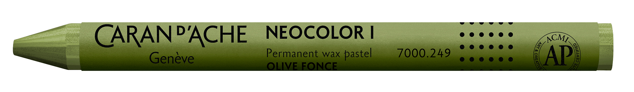 CARAN D'ACHE Crayons de cire Neocolor 1 7000.249 olive
