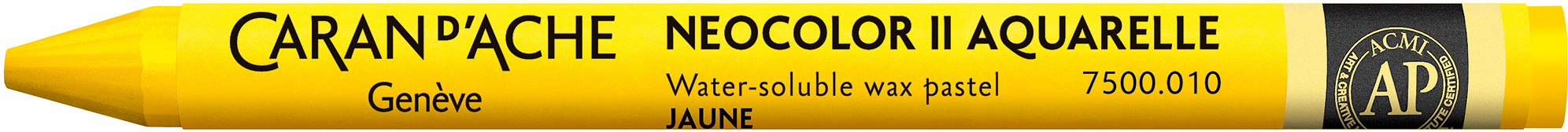 CARAN D'ACHE Crayons de cire Neocolor II 7500.010 jaune jaune