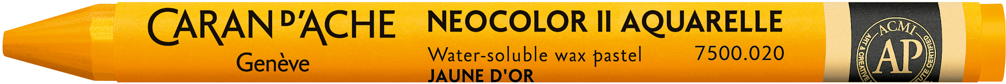 CARAN D'ACHE Crayons de cire Neocolor II 7500.020 jaune d'or