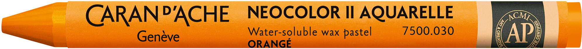 CARAN D'ACHE Crayons de cire Neocolor II 7500.030 orange