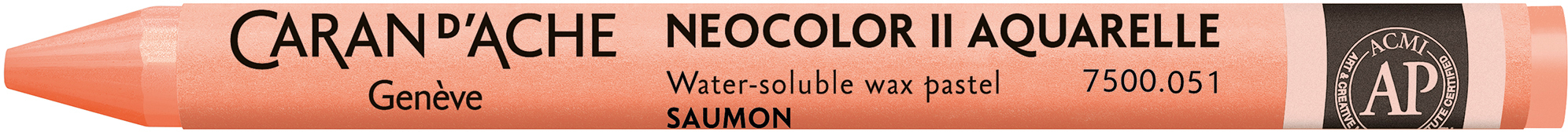 CARAN D'ACHE Crayons de cire Neocolor II 7500.051 saumon