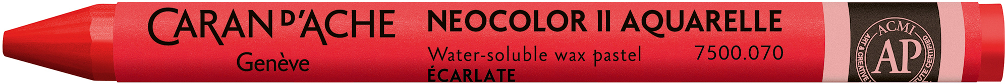 CARAN D'ACHE Crayons de cire Neocolor II 7500.070 écarlate