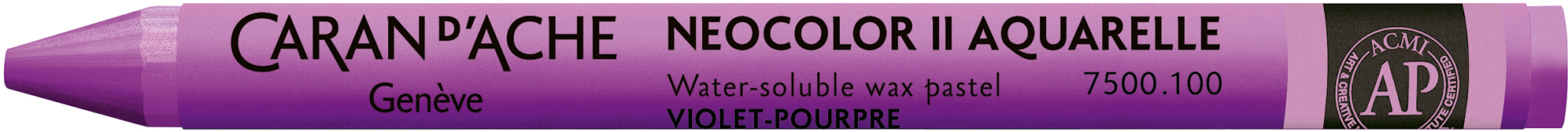 CARAN D'ACHE Crayons de cire Neocolor II 7500.100 pourpre-violet