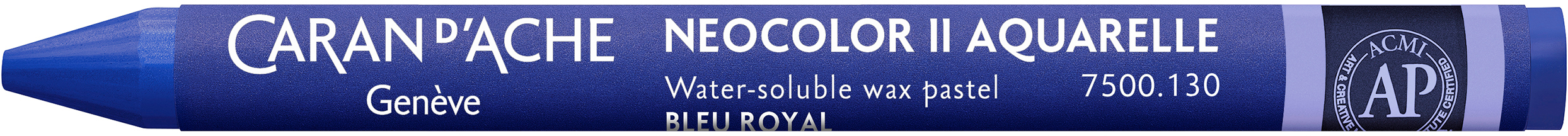 CARAN D'ACHE Crayons de cire Neocolor II 7500.130 bleu royal