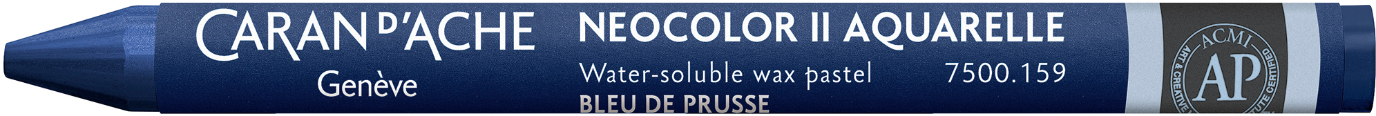 CARAN D'ACHE Crayons de cire Neocolor II 7500.159 bleu prussien