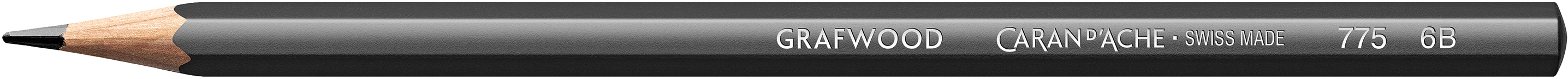 CARAN D'ACHE Crayon Grafwood 6B 775.256
