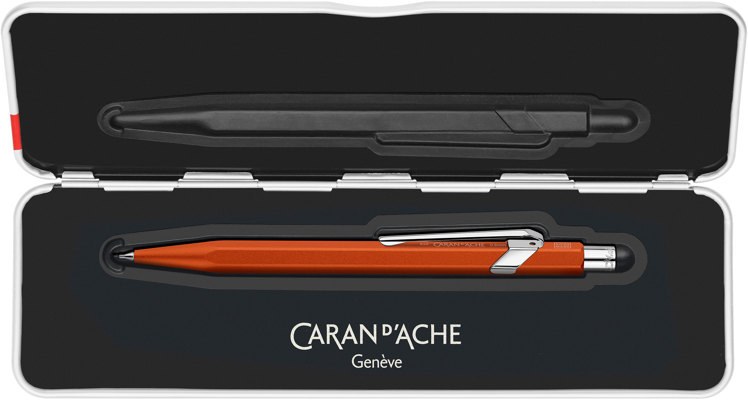 photo CARAN D'ACHE Porte-mines 849 Colormat-X 844.776 orange, Slimpack