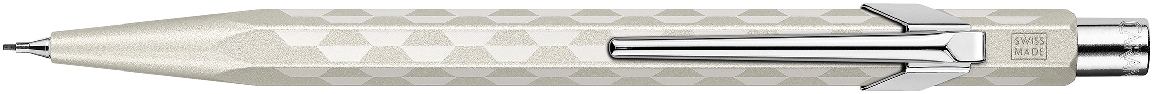 photo CARAN D'ACHE Porte-mine 0.5mm CC0844.125 Alpine Frost, blanc