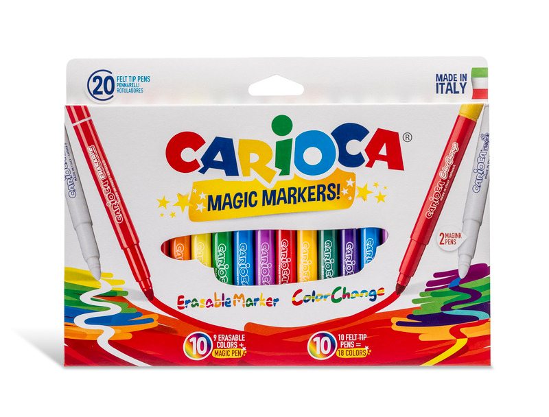 CARIOCA Feutre Magic Markers 41369 20 pcs.