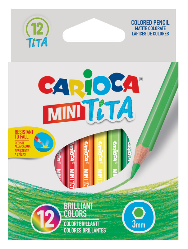 CARIOCA Crayon Mini Tita 3mm 42323 12 pcs. 12 pcs.