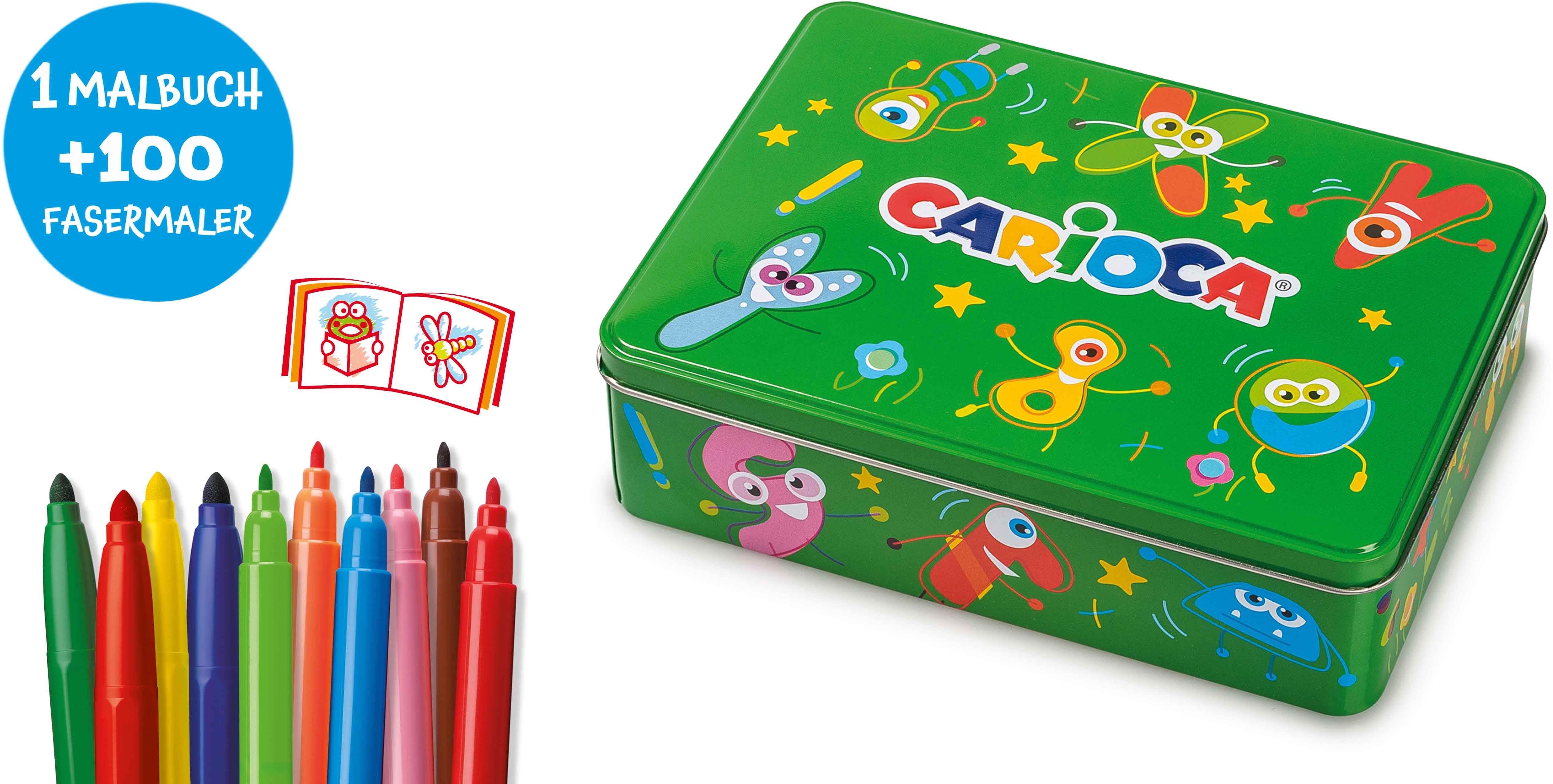 CARIOCA des crayons Metallbox grün 42736/04 100 pieces