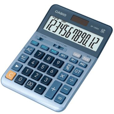 CASIO Calculatrice de table DF-120EM