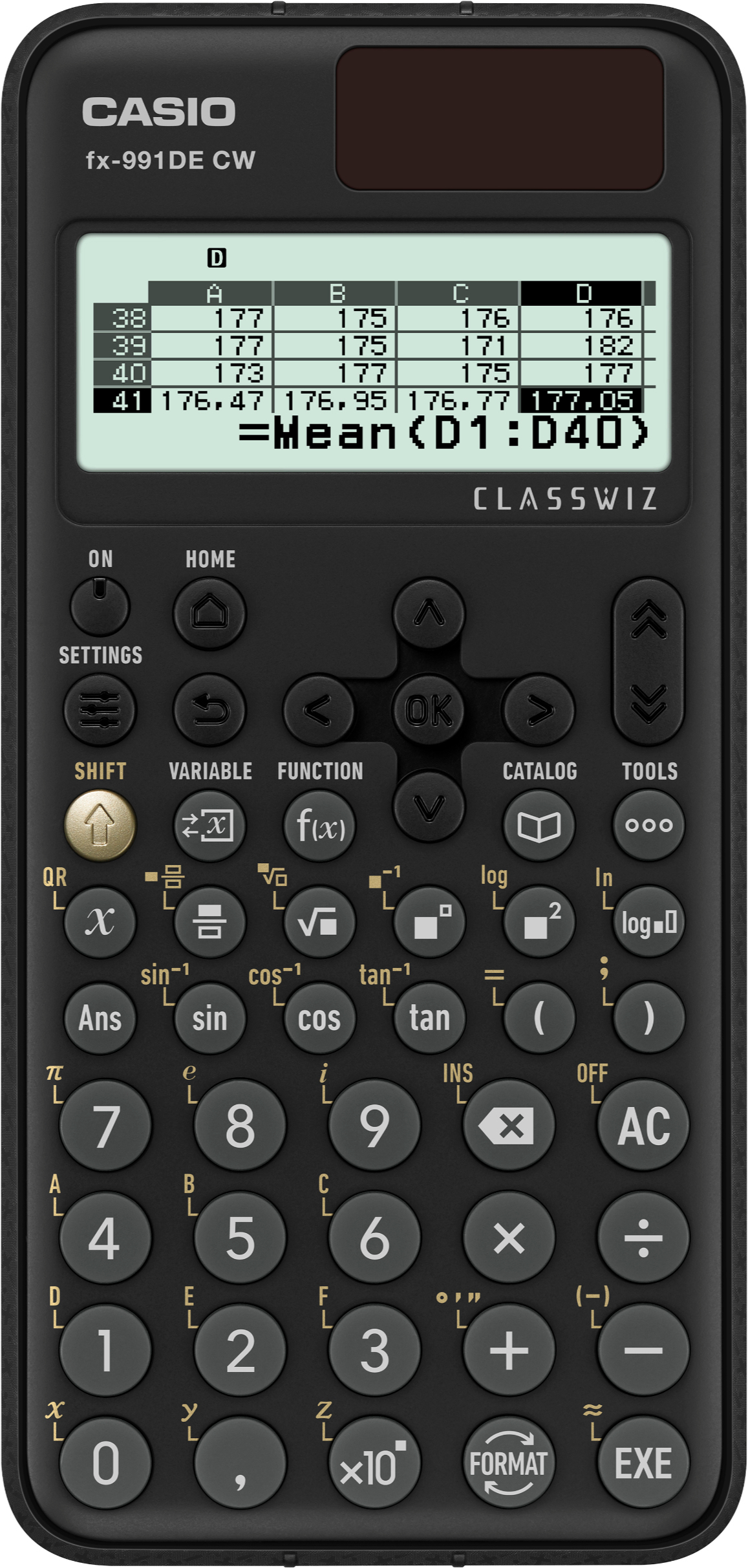 CASIO Calculatrice FX-991DECW