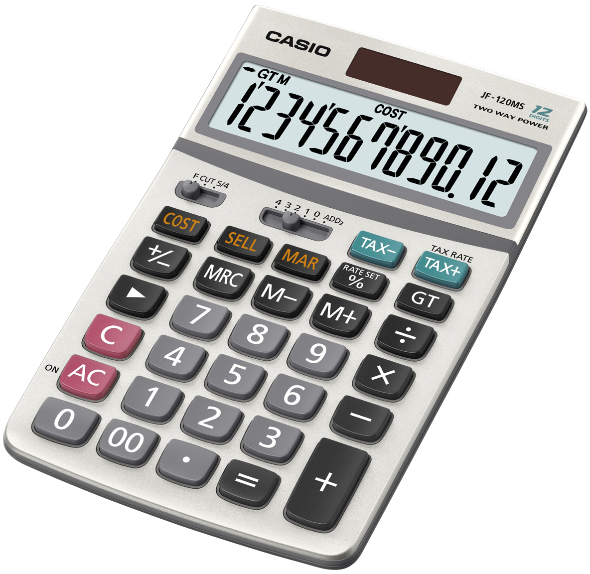 CASIO Calculatrice de table JF-120MS