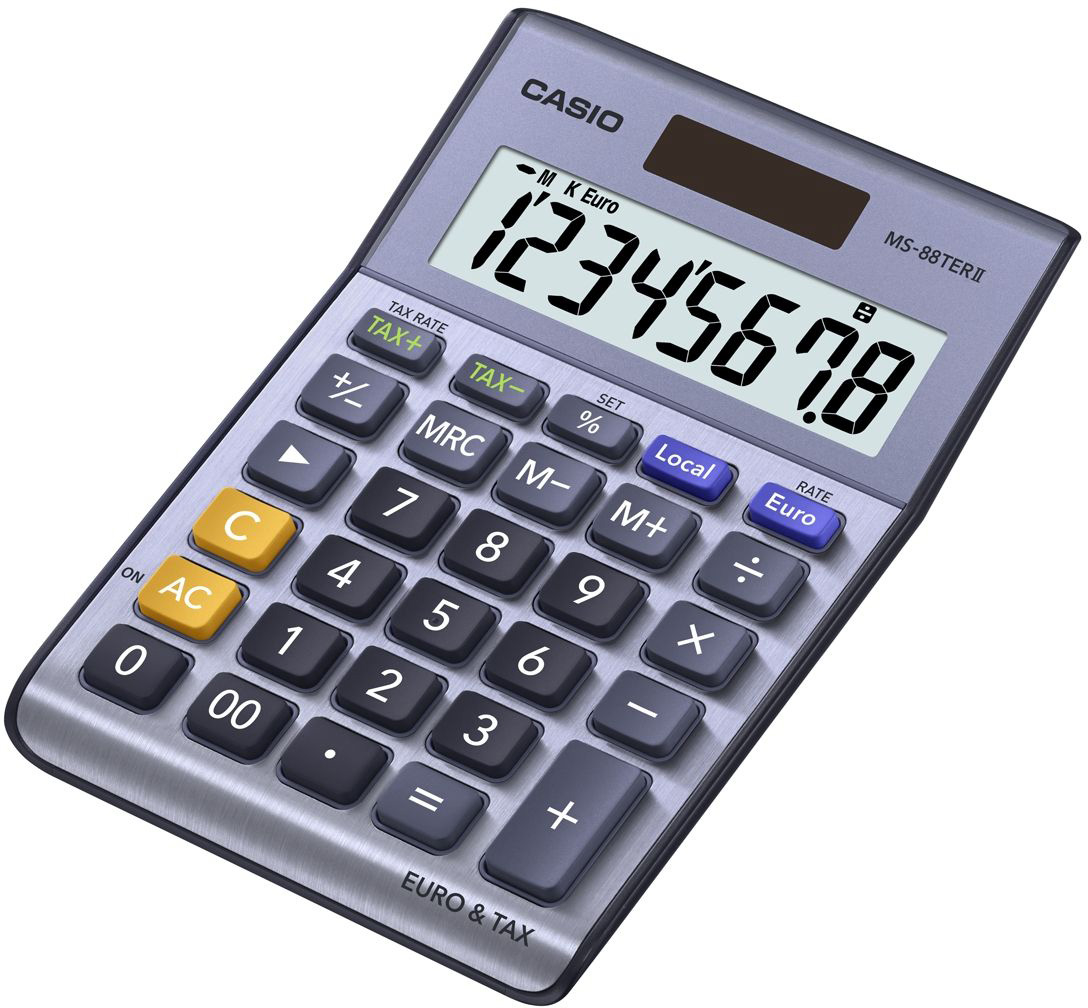 CASIO Calculatrice de table MS-88TERII