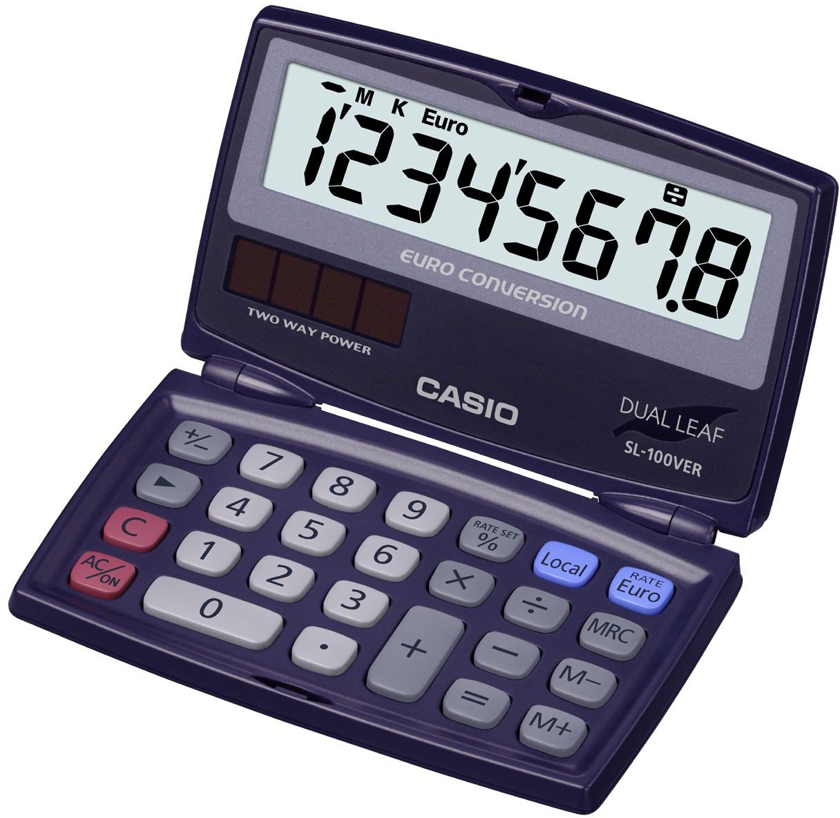 CASIO Calculatrice SL-100VER-SA EURO